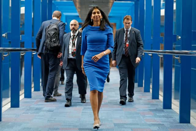 Suella Braverman has insisted on the importance of “controlling our borders”. Credit: Getty Images