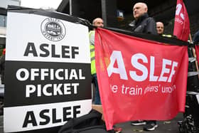 Aslef union members at 12 operators are set to strike again later this month. (Credit: Getty Images)