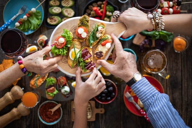 Britons could banish Christmas finger foods from the menu over fresh COVID concerns (photo: Shutterstock)