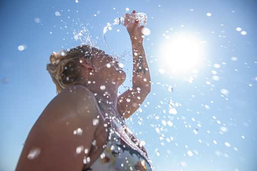 All regions in England have been issued with a heat alert which will remain in place for one week. 