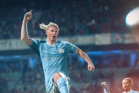 Erling Haaland is one of the highest rated players on EA FC 24. Cr: Electronic Arts
