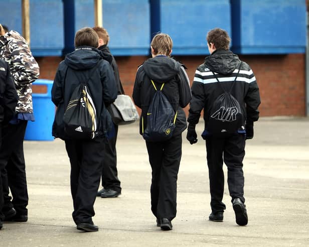 Lancashire schools reported a record number of suspensions in the autumn term last year, new figures show.