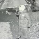 Officers want to speak to this man in connection with a burglary in Morecambe (Credit: Lancashire Police)