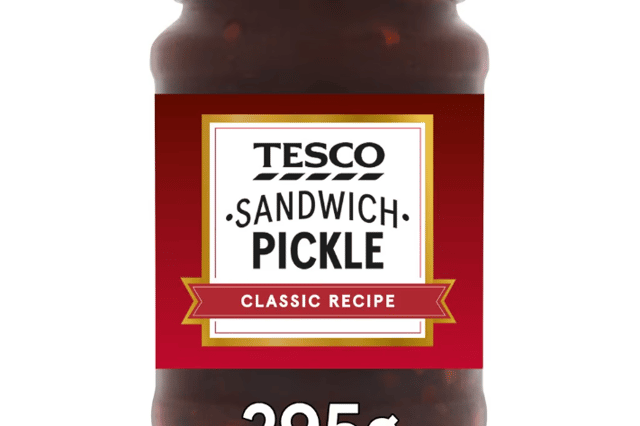 Tesco have issued a product recall over their Tesco Sandwich Pickle 295g jar with batch code 3254 and best before date September 11, 2025. There are concerns the product may contain small pieces of glass.