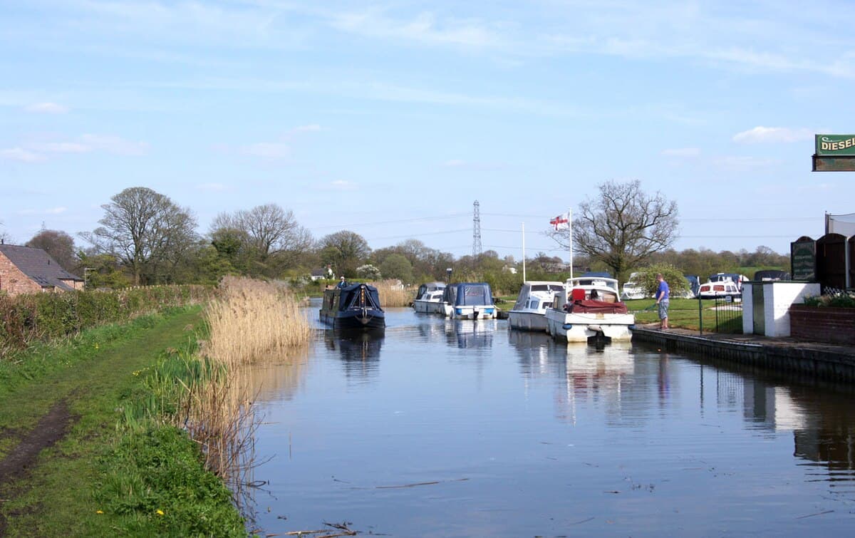 Lancaster-Kanal bei Woodplumpton bis Frühjahr 2025 gesperrt