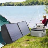 The Allpowers R600 comes with a 100w solar panel if you buy the bargain bundle