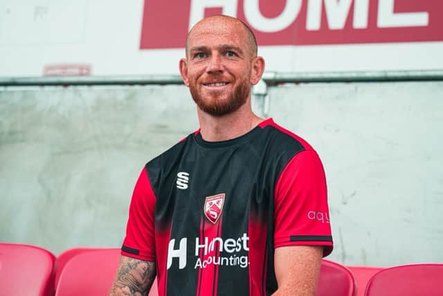 Joe Garner has signed for Morecambe