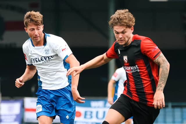 Morecambe won their pre-season match at Bury on Saturday
