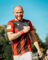 Joe Garner scored Morecambe's goal at Oxford City on Saturday