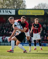 Morecambe defeated Darlington in their FA Cup tie on Saturday