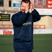 Morecambe manager Adam Lakeland