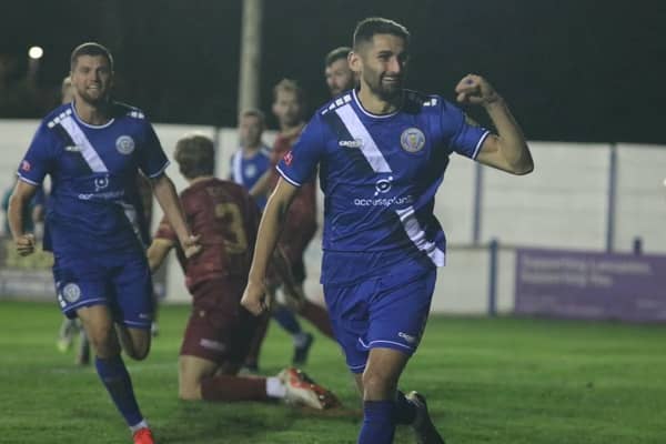 Lancaster City gained three points against Stockton Town on Tuesday evening