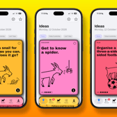 The app is being created by a team of childhood experts and parents