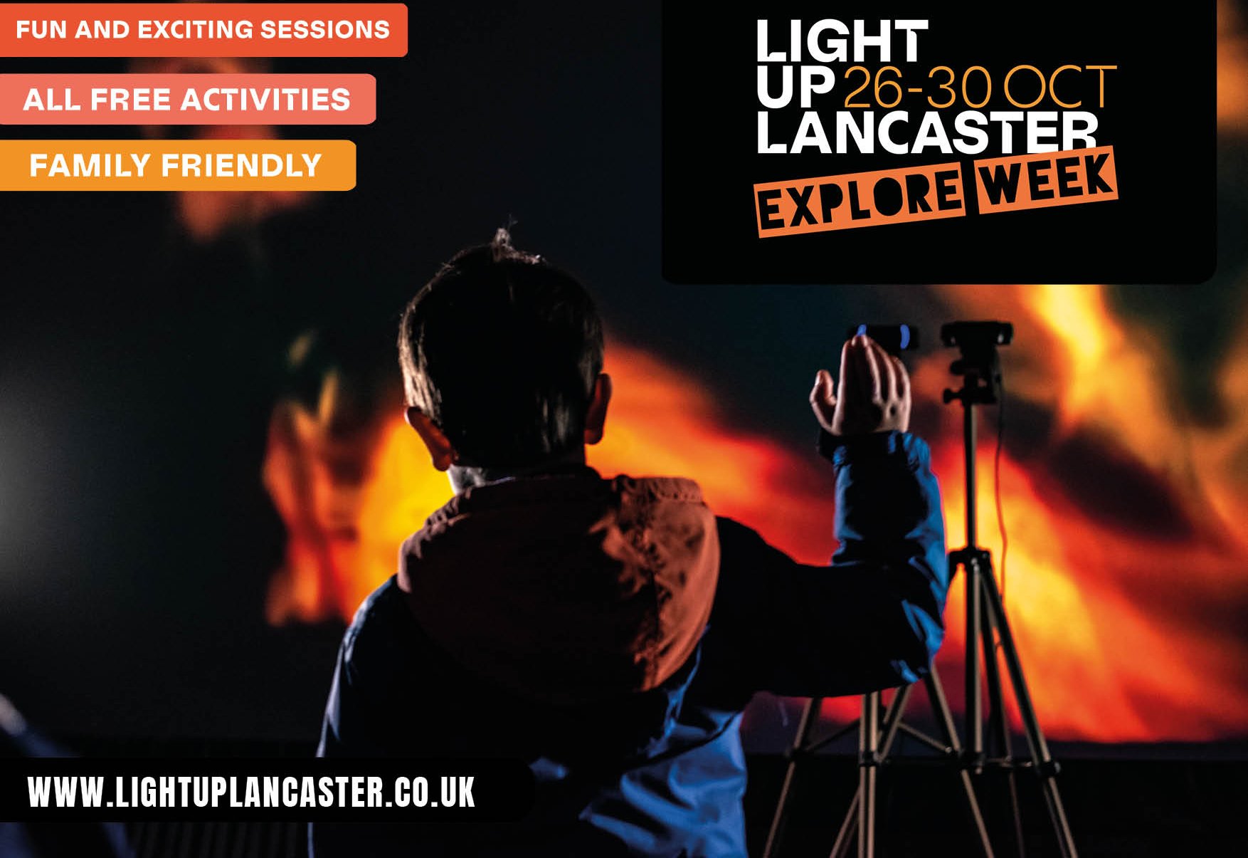 Light Up Lancaster’s explore week returns for half term family fun