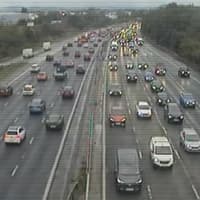 Police chase on M6 at Lancaster led to crash which closed motorway in both directions