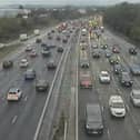 The incident closed the M6 at Lancaster.