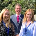 Pictured from left are deputy director (primary) Matt Armstrong, director of Ripley ITT Felicity Ackroyd, deputy director (secondary) Nick Walmsley, business manager at Ripley ITT Francesca Holmes, and assistant director Dave Chapman.