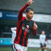 Taelor O'Kane scored for Morecambe at Merthyr Town