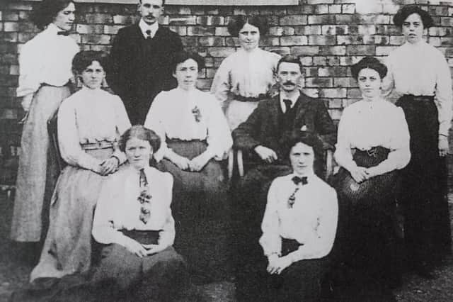Sandylands staff in 1911.