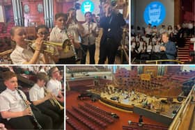 Pupils from Bay Leadership Academy attend the MiSST Annual Concert in London. 