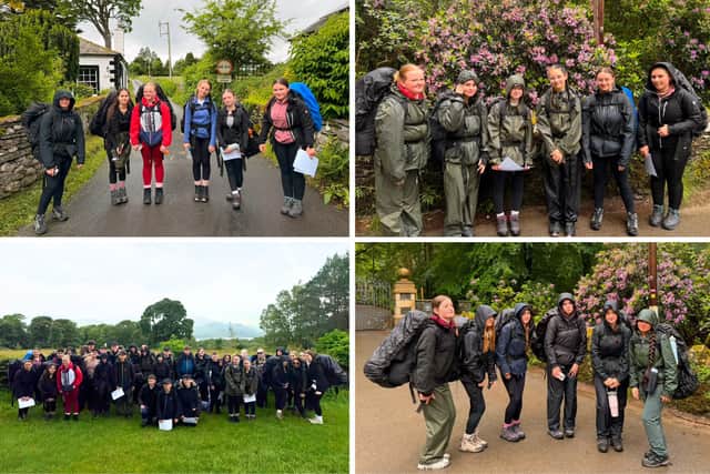 Year 9 pupils embraced the challenge with a positive mindset.