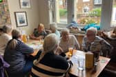 Lancaster & Morecambe Oddfellows members celebrating Friendship Month in 2025.