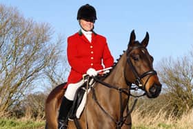 Melanie Brook, Joint Master of the Vale of Lune Harriers.