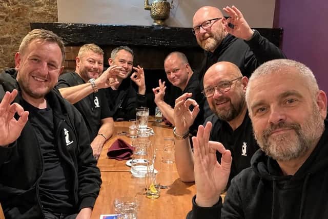 Andy’s Man Club Morecambe is celebrating its first year.