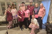 Colleagues and residents at Ashton Manor Care Home raised funds for Breast Cancer Awareness Month.