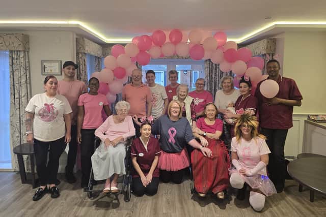 The team took part in fundraising activities to raise funds for cancer charities.