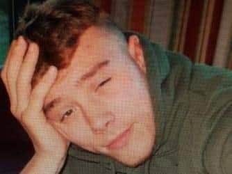 Bradley Wardle, 22, was last seen at around 8pm on Tuesday (December 17) in Ashton Road, Lancaster, walking in the direction of the city centre. Pic: Lancashire Police