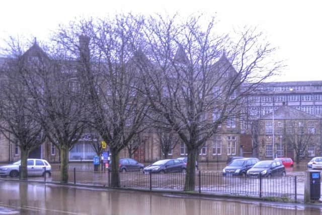 Lancaster flooded.
