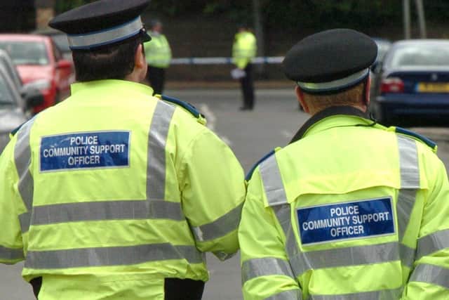 Police Community Support Officers.