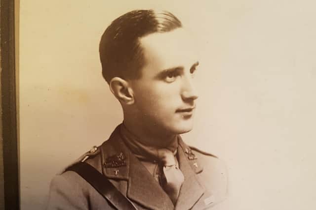 Lt Ronald Macdonald pictured in August 1918.