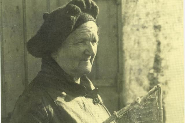 Janet Raby, keeper of Cockersand lighthouse pictured in 1943 by Sam Thompson. Photo courtesy of Lancashire County Council Red Rose Collection.