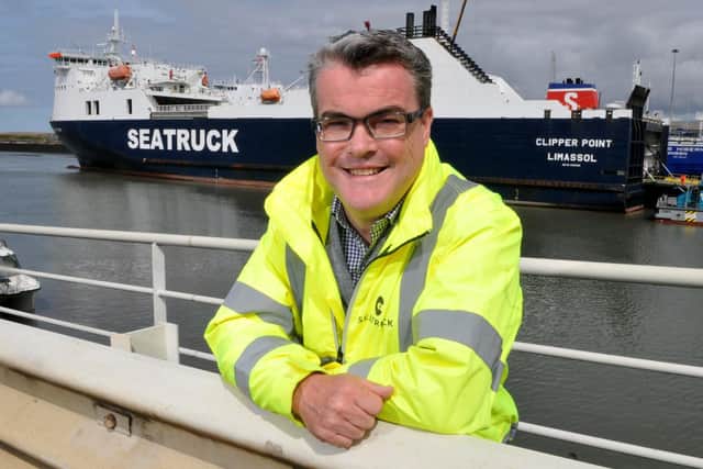 Alistair Eagles, CEO, Seatruck Ferries.