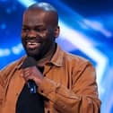 Daliso Chaponda in the live finals of BGT.