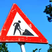 There are roadworks across the main roads this week