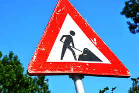 There are roadworks across the main roads this week