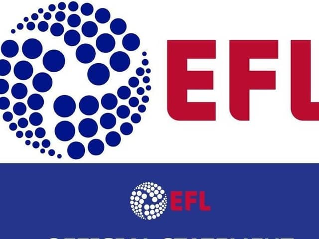 The EFL board met on Wednesday