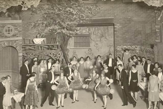 Scenes from musicals at Preston Empire in the 1920s courtesy of Pete Vickers from the book By Rail To The Music Halls by David John Hindle