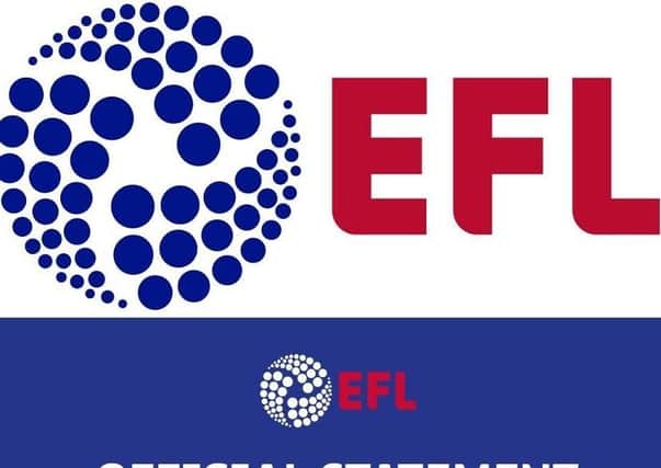 The EFL met with the Premier League and PFA