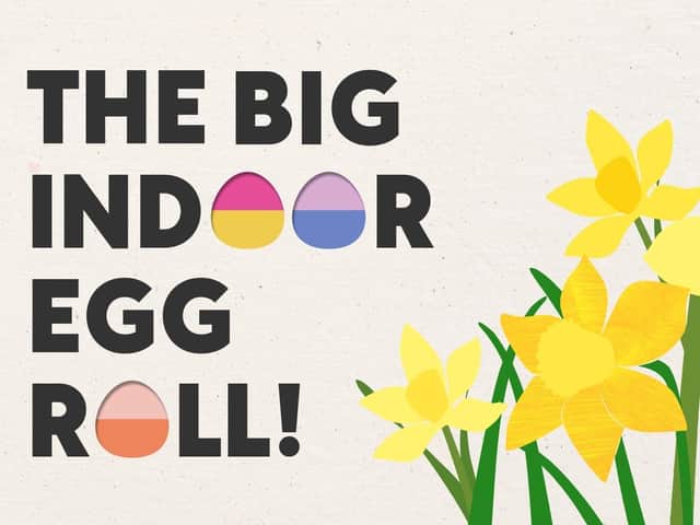 The Big Indoor Egg Roll (design by Nicola Darwen)