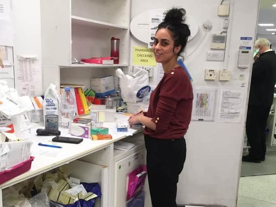 Hadeal Jaidy has temporarily moved out of her family home so that she can continue helping Boots in Lancaster St Nicholas Arcades get much needed prescriptions to patients whileshieldinga relative from the coronavirus.