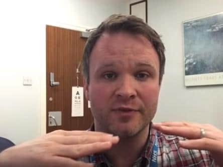 Dr Andy Knox in the video 'A Difficult Conversation about COVID-19'