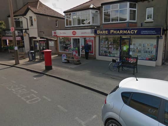 Bare Post Office in Princes Crescent. Photo: Google Street View