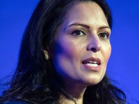 Priti Patel, who chaired today's conference