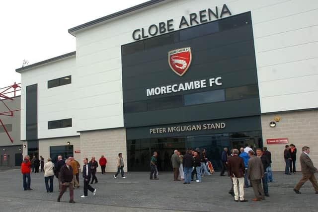 Morecambe FC has launched a Crowdfunding campaign