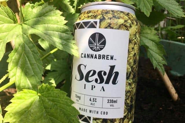 The Sesh IPA infuses CBD with beer.
