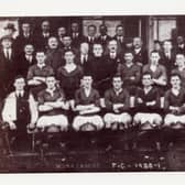 Morecambe FC team 1920-21.